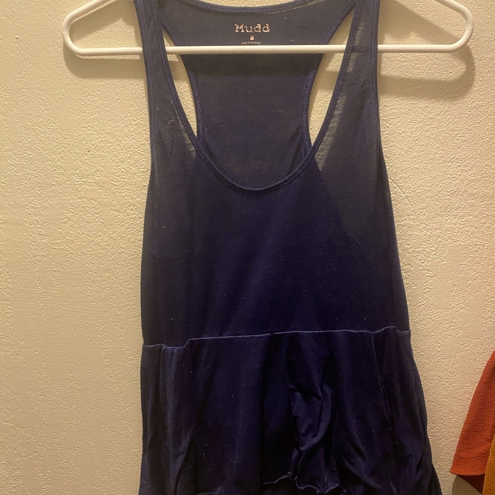 Sheer Flowy Tank Top